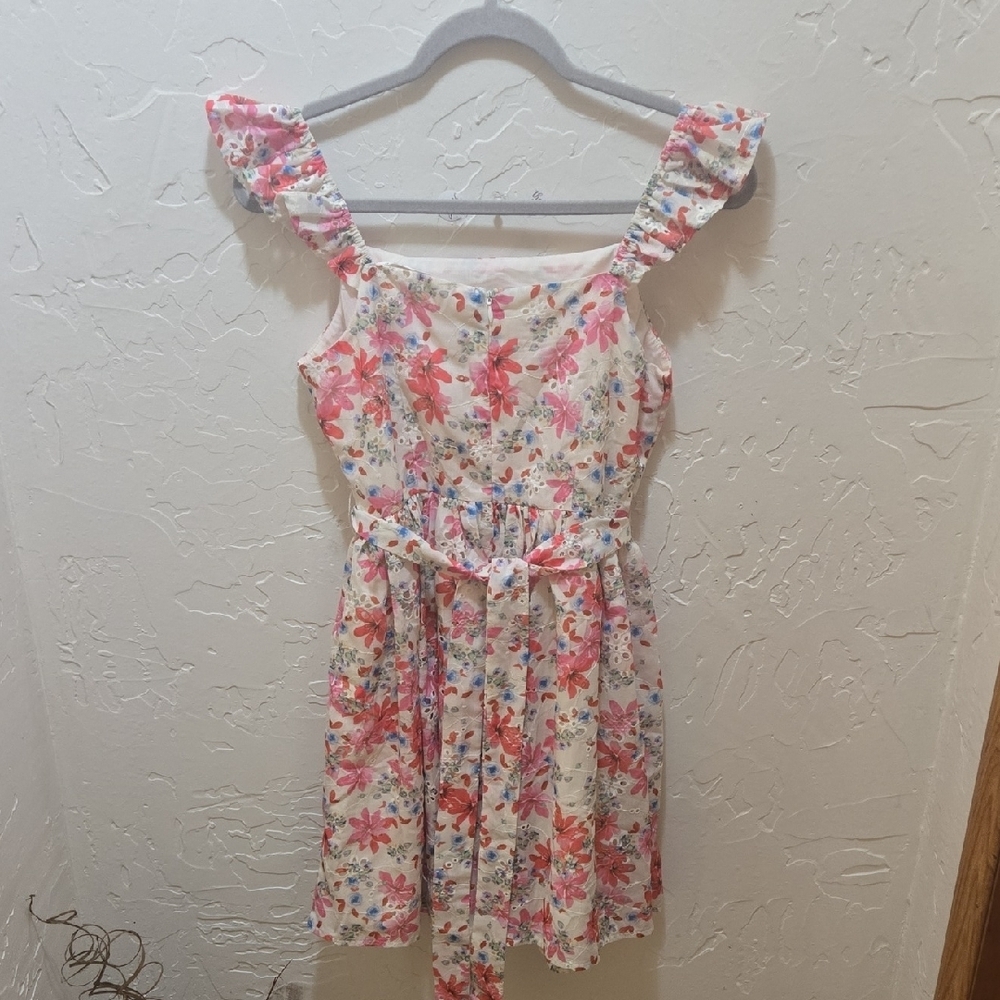 Altar'd State Floral Ruffle Strap Dress - Picture 3 of 12